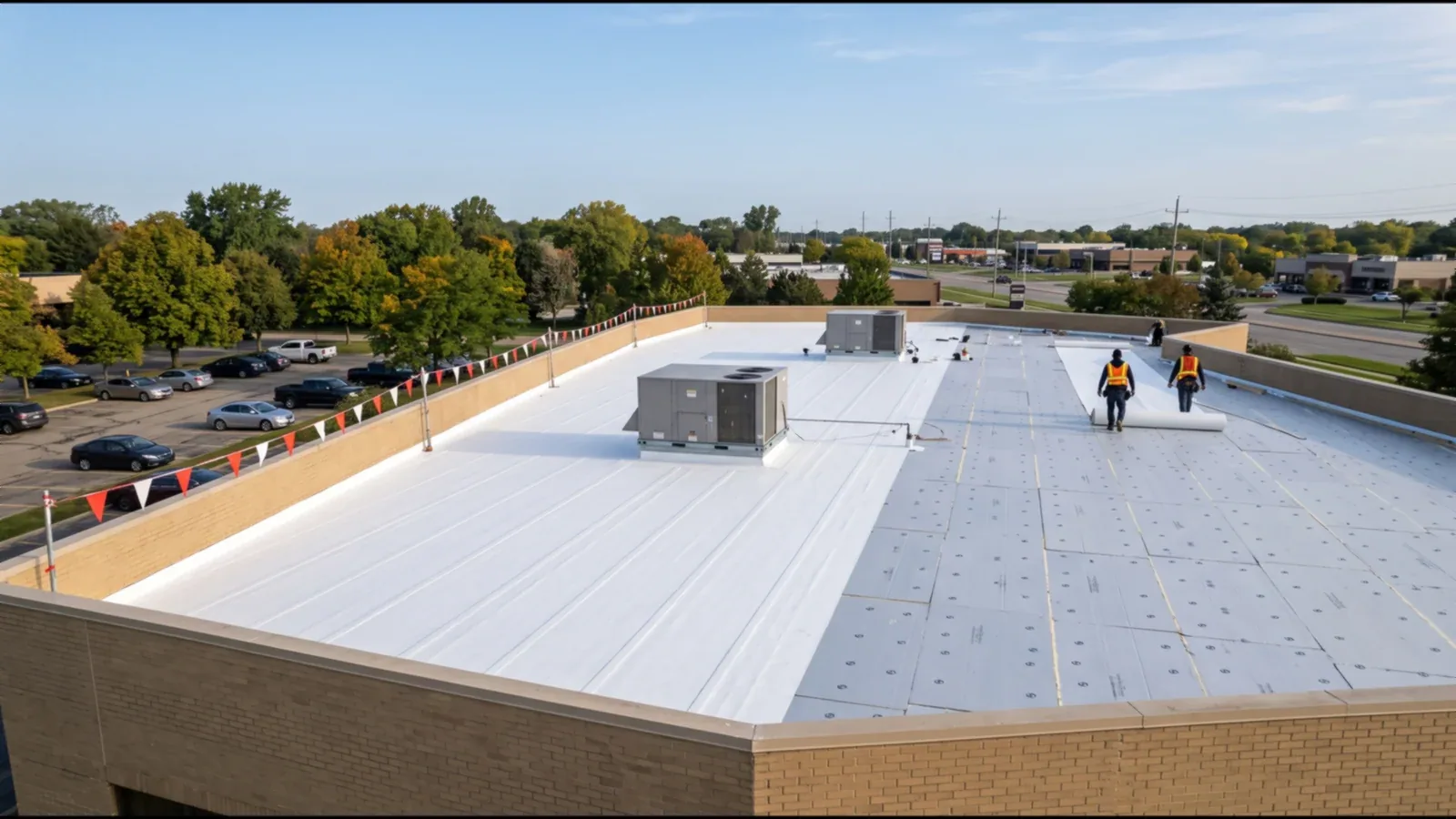 Commercial Roof Replacement in Fayetteville, AR